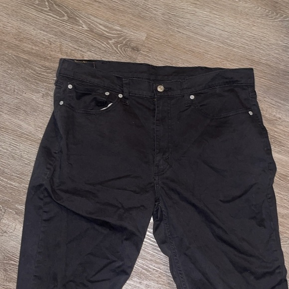 Levi's 514 Dark Gray Denim Jeans 38 x 29 casual pants - Picture 4 of 5